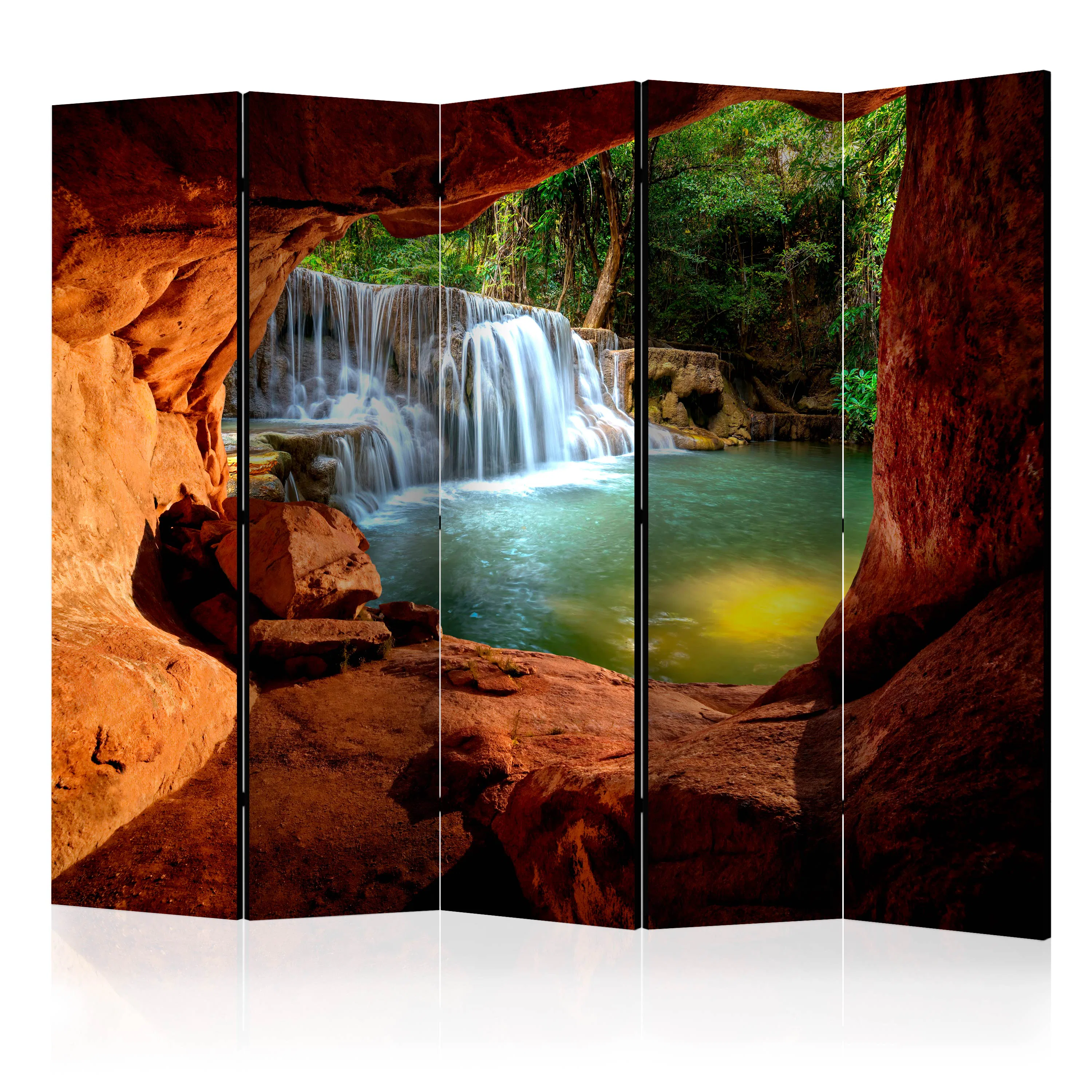 Rumsavdelare Arkiio Cave Forest Waterfall II 225x172 cm