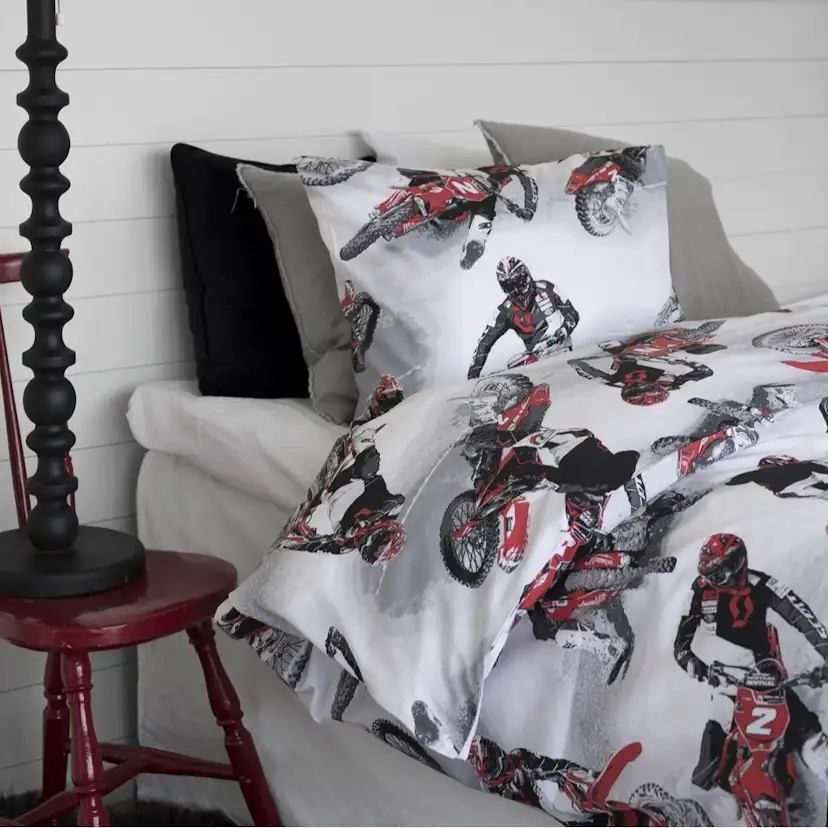 Påslakanset Borganäs of Sweden Cross Rider Enkelsäng