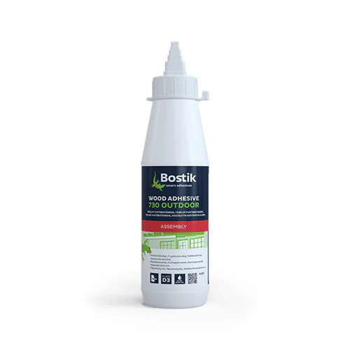BOSTIK WOOD ADHESIVE 730 OUTDOOR - 0,5L (TRÄLIM) 0,5 l