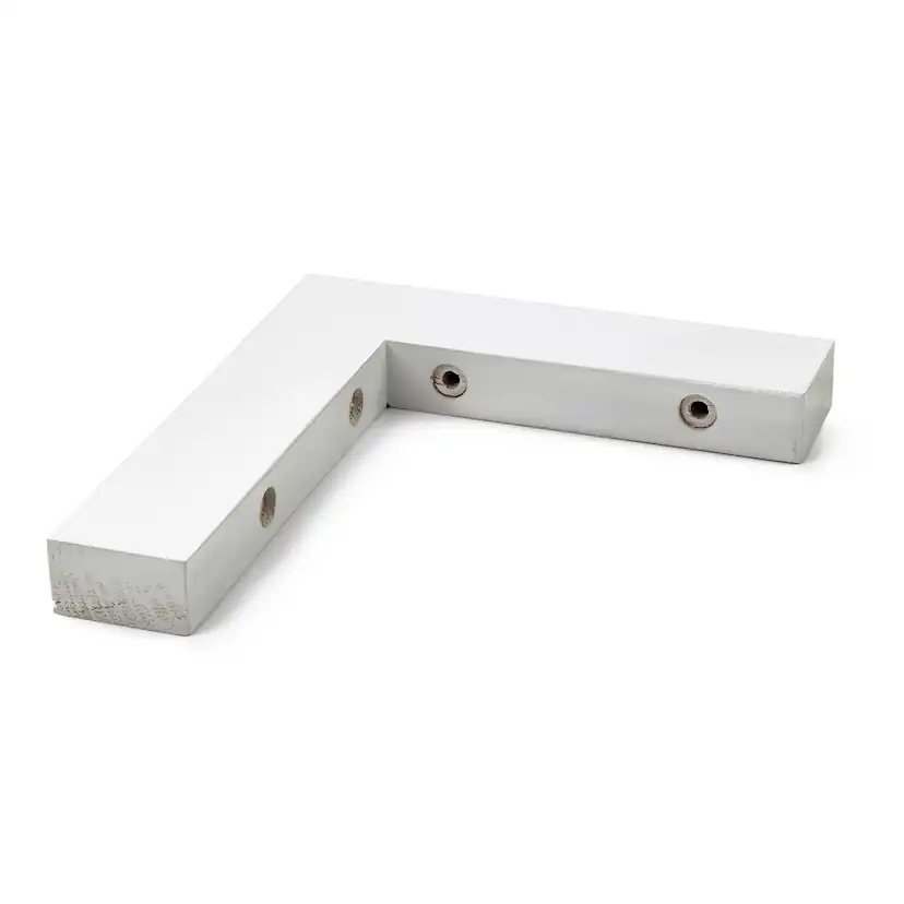 Konsol Habo 97, 180x200 mm, Vit 180x200 mm, Vit