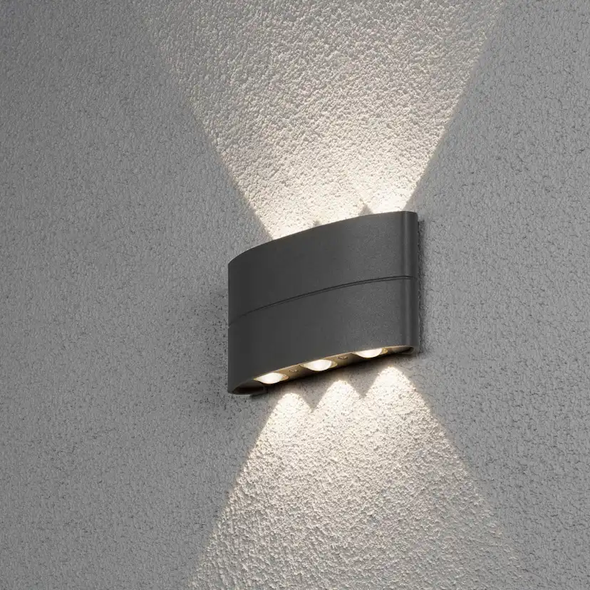 Vägglykta Gnosjö Konstsmide Chieri 8W LED