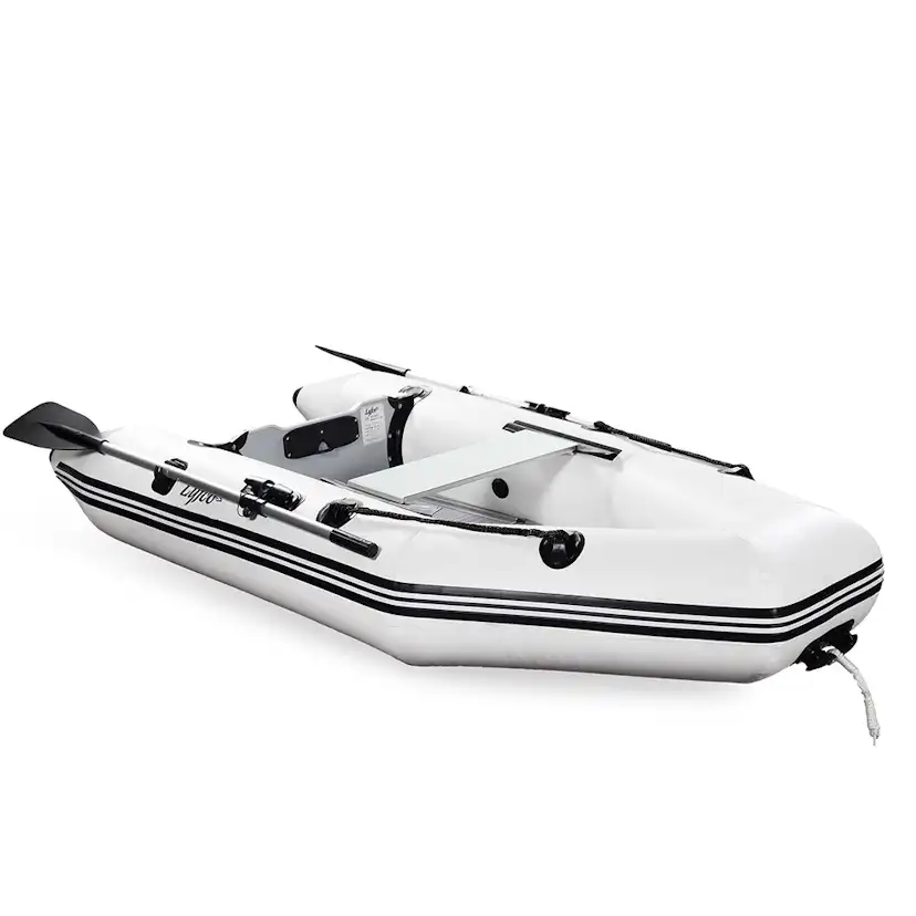 Gummibåt 270cm (0,9 mm PVC), vit Färg Vit