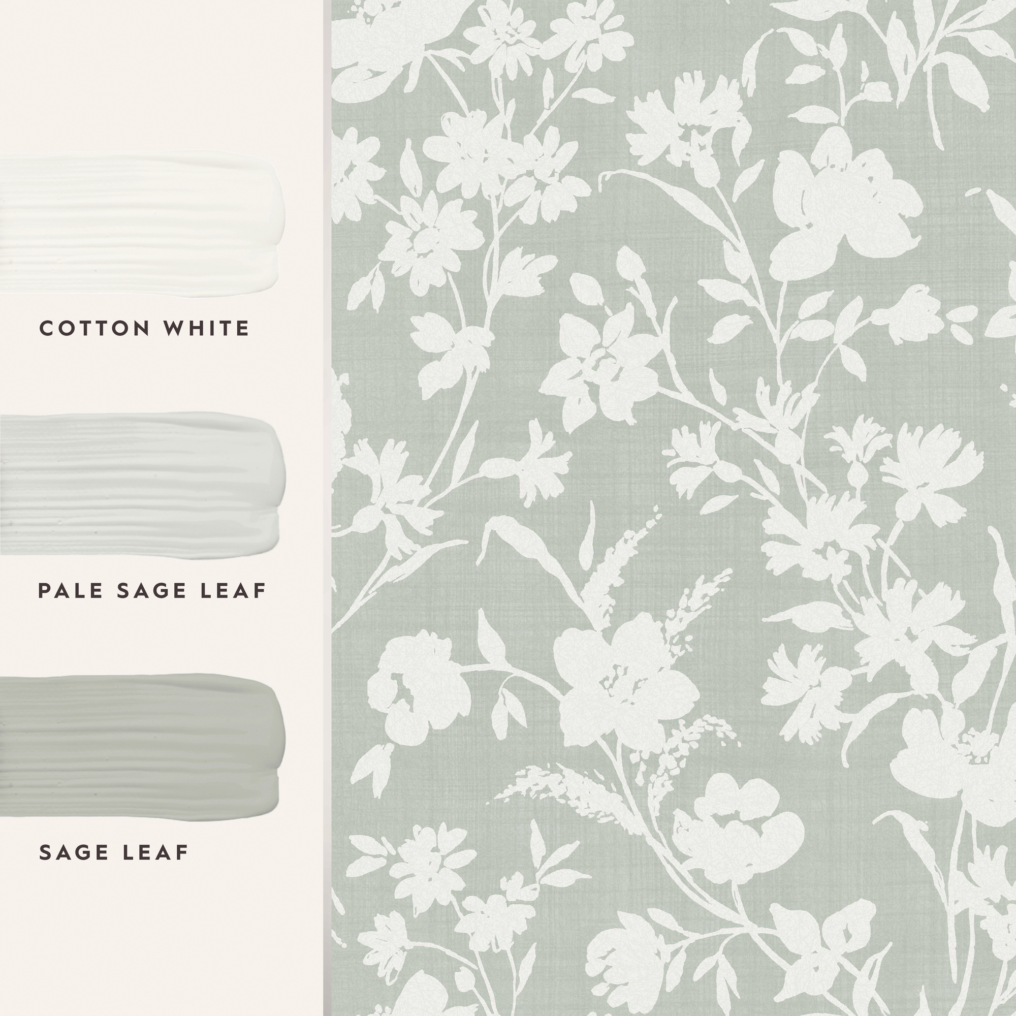 Tapet Laura Ashley Rye Sage Grön 119855