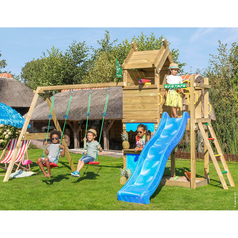 Lektorn Jungle Gym Resort Gungmodul & Rutschkana