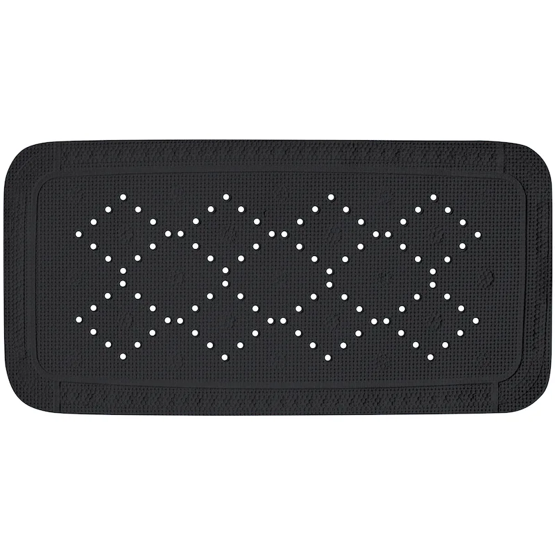 Halkskyddsmatta Alaska black 91x36 cm 91x36 cm, Svart