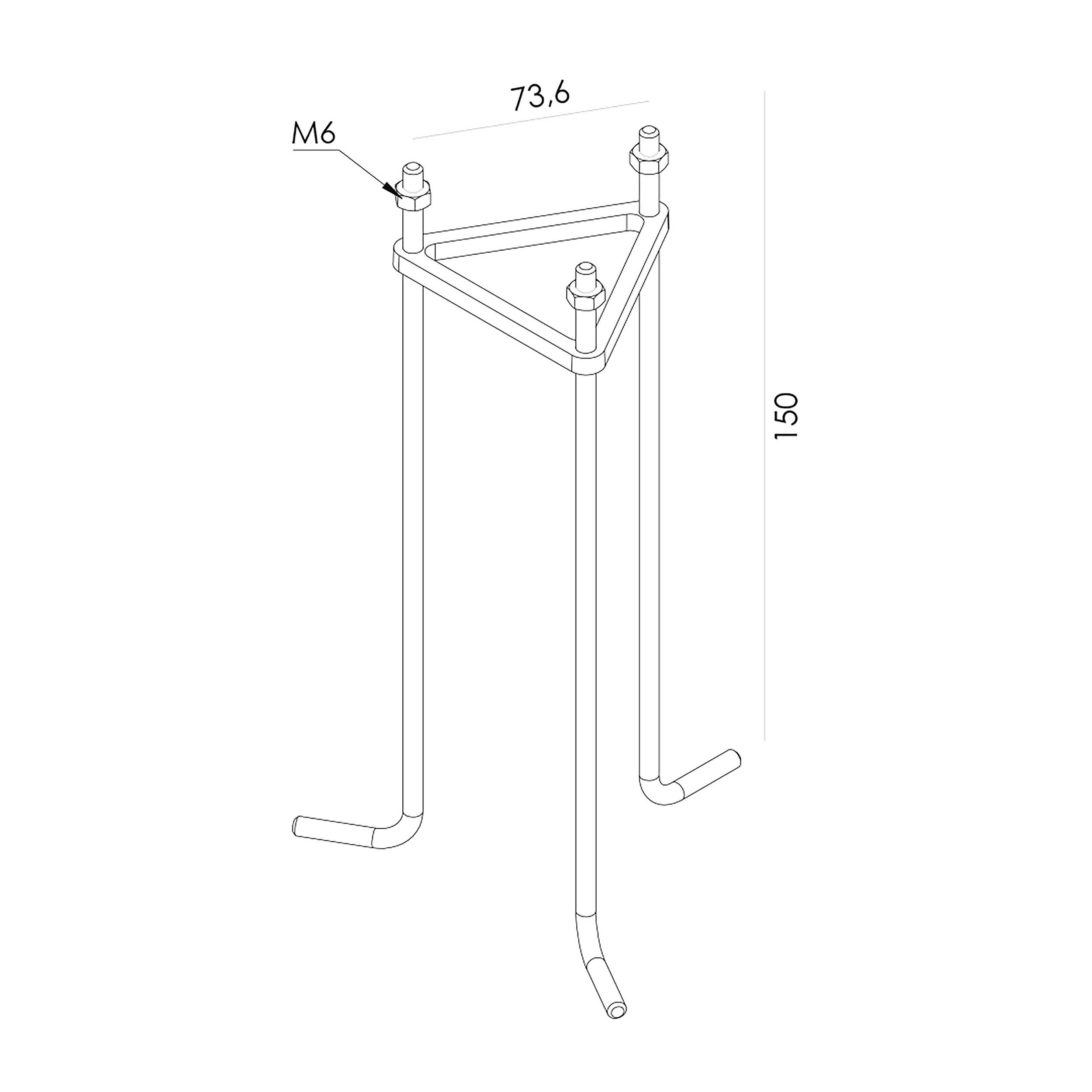 Ingjutningsfäste Norlys Arvika
