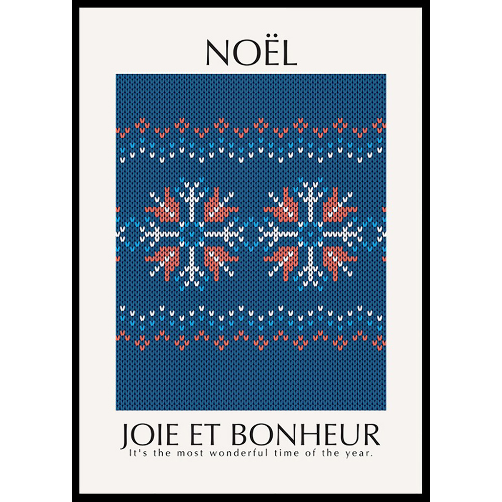 Poster Gallerix Noel Blue No2