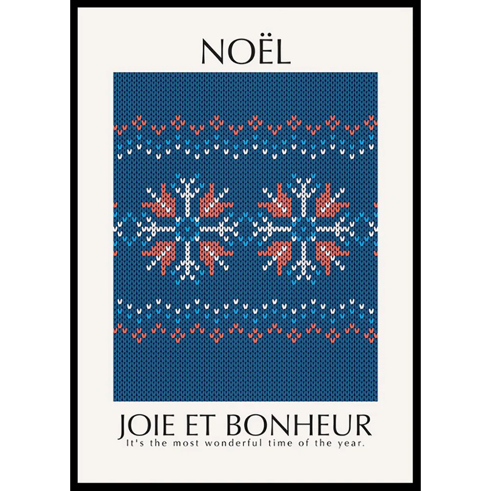 Poster Gallerix Noel Blue No2