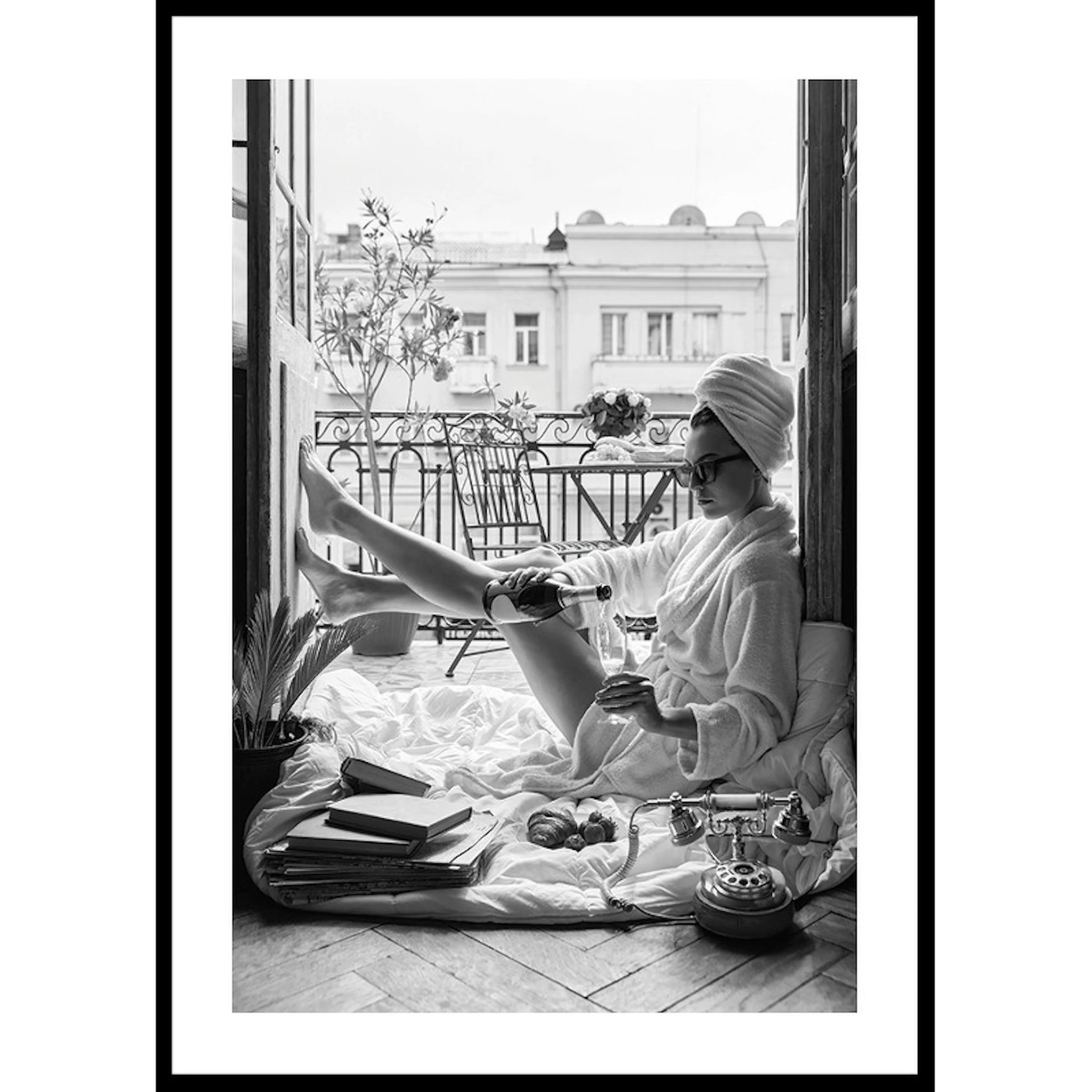 Paris Style Breakfast  30x40 30x40 cm