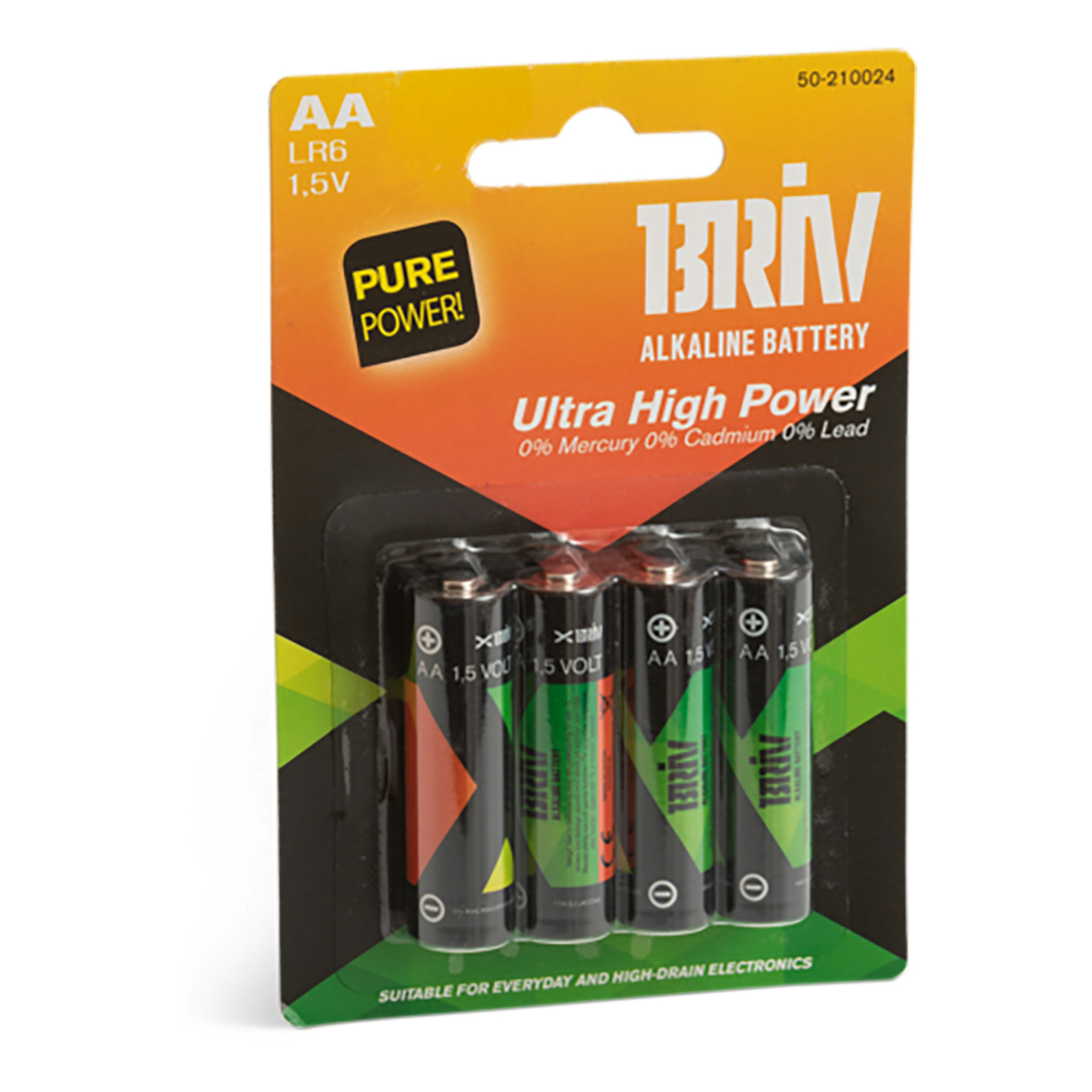 Batteri Briv LR6 AA 4-Pack