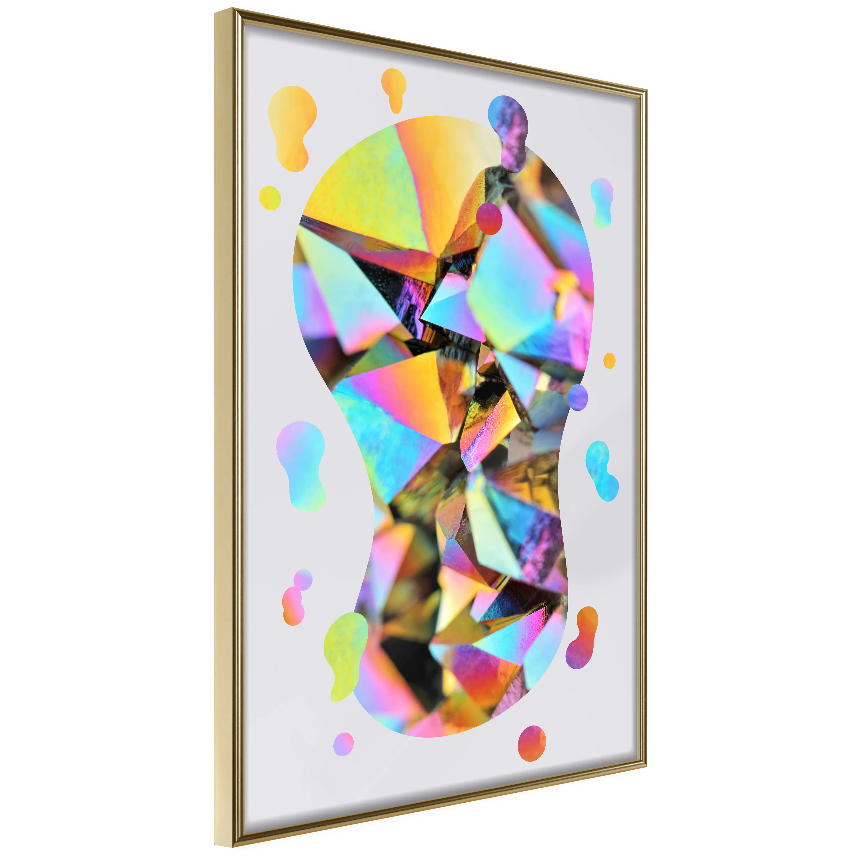 Poster Artgeist Affisch Rainbow Footprint