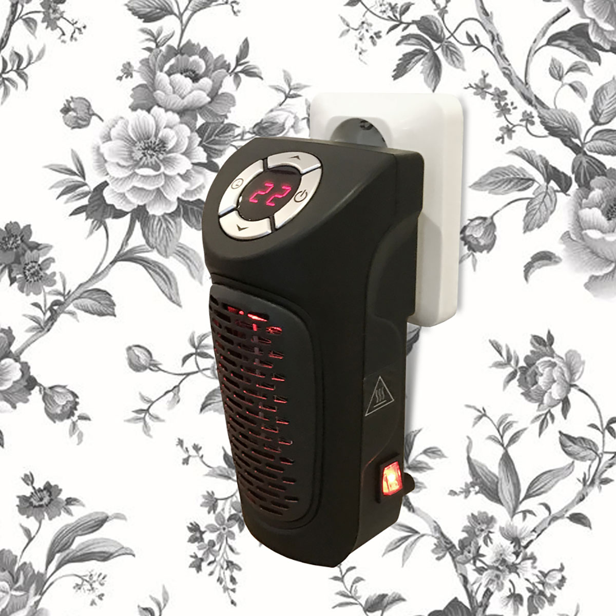 Värmefläkt Termo Plug-In PTC-Keramisk 350W