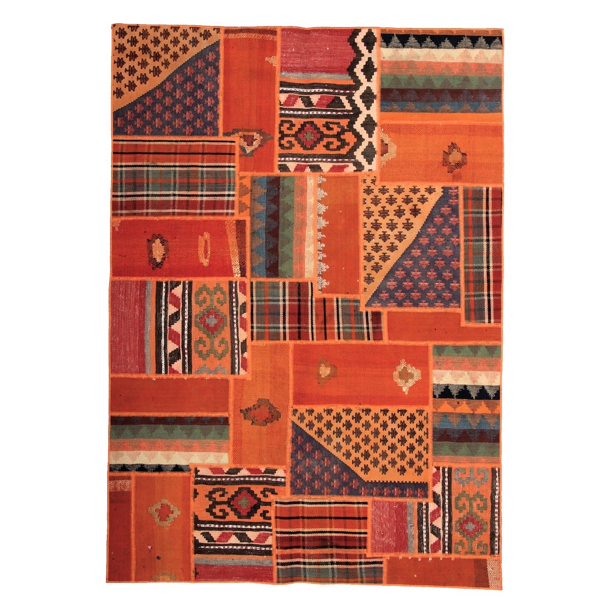 Persisk Patchworkmatta Arkiio Shiraz/Azerbajdzjan 144x204