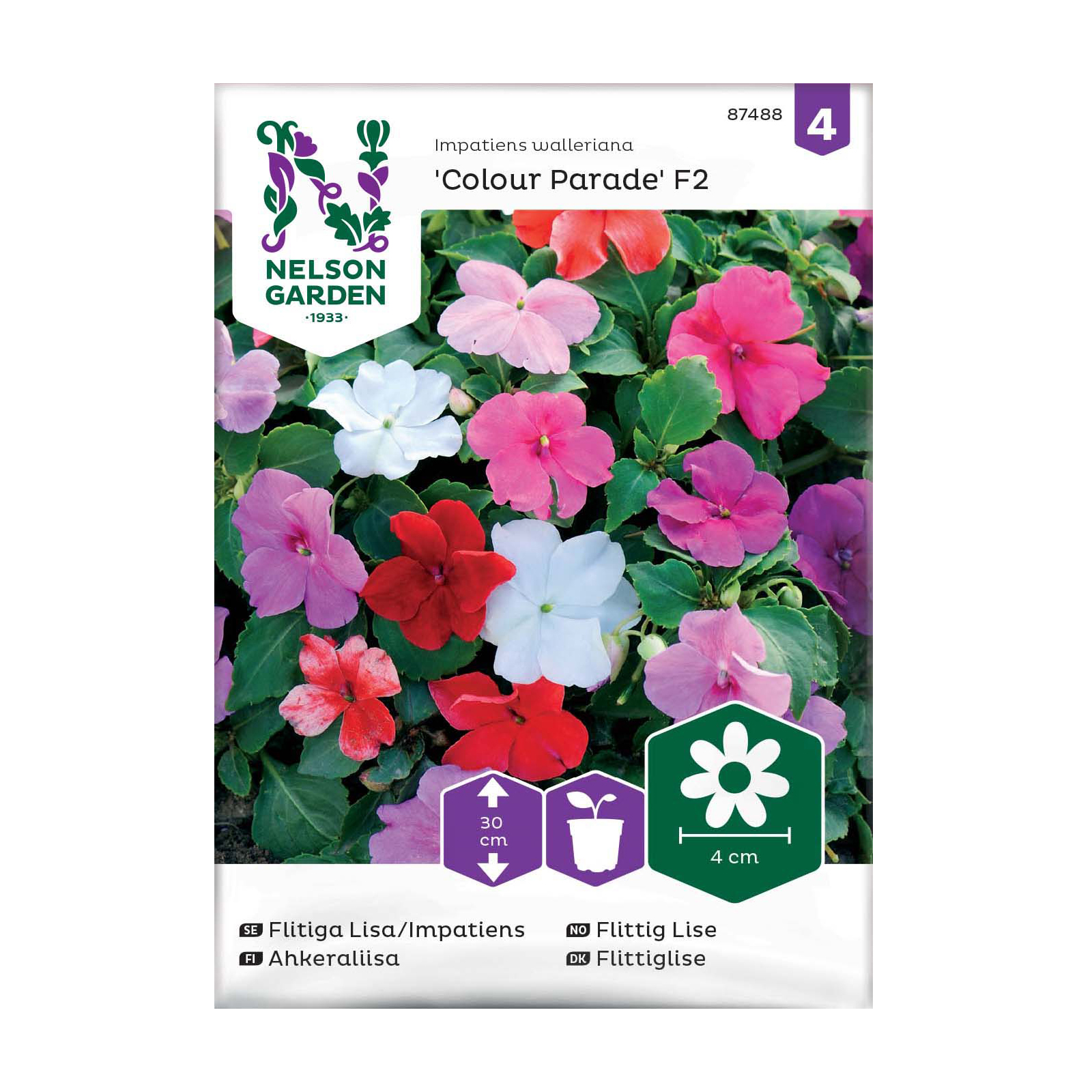 Frö Flitiga Lisa Nelson Garden Colour Parade F2 Mix