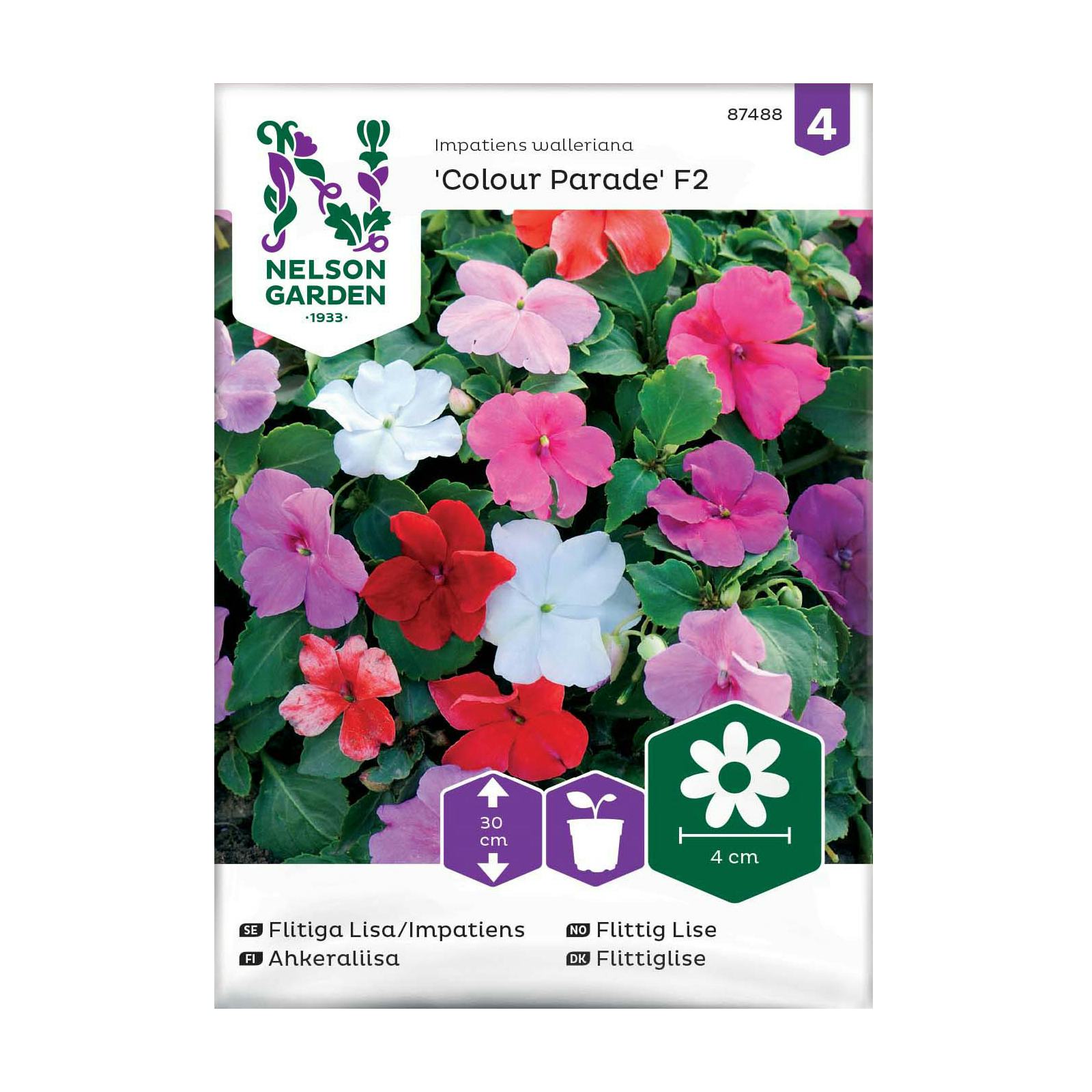 Frö Flitiga Lisa Nelson Garden Colour Parade F2 Mix