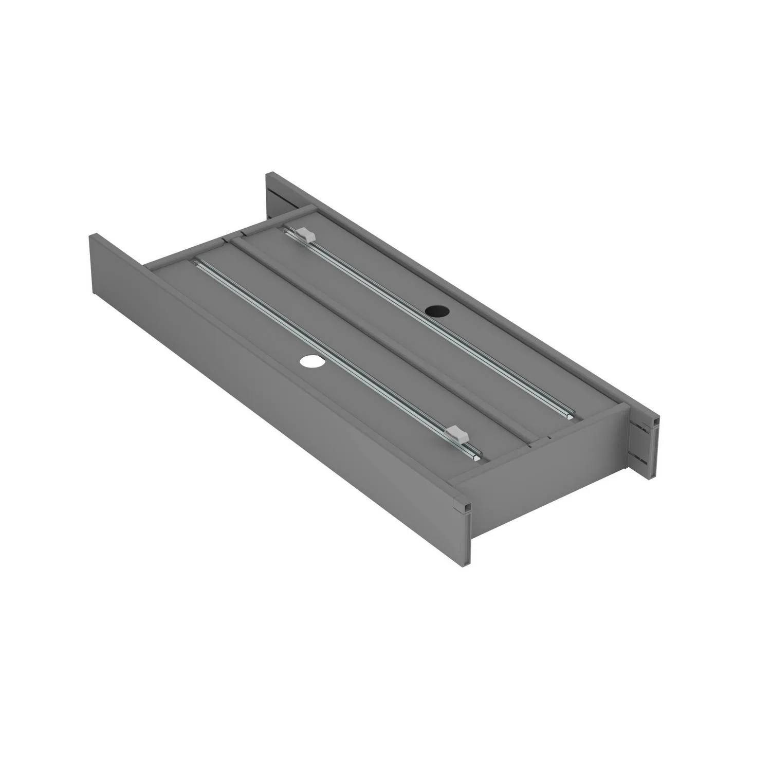 Lådinsats Flex Basic II folieinsats oriongrå 200/550mm 200x523 mm