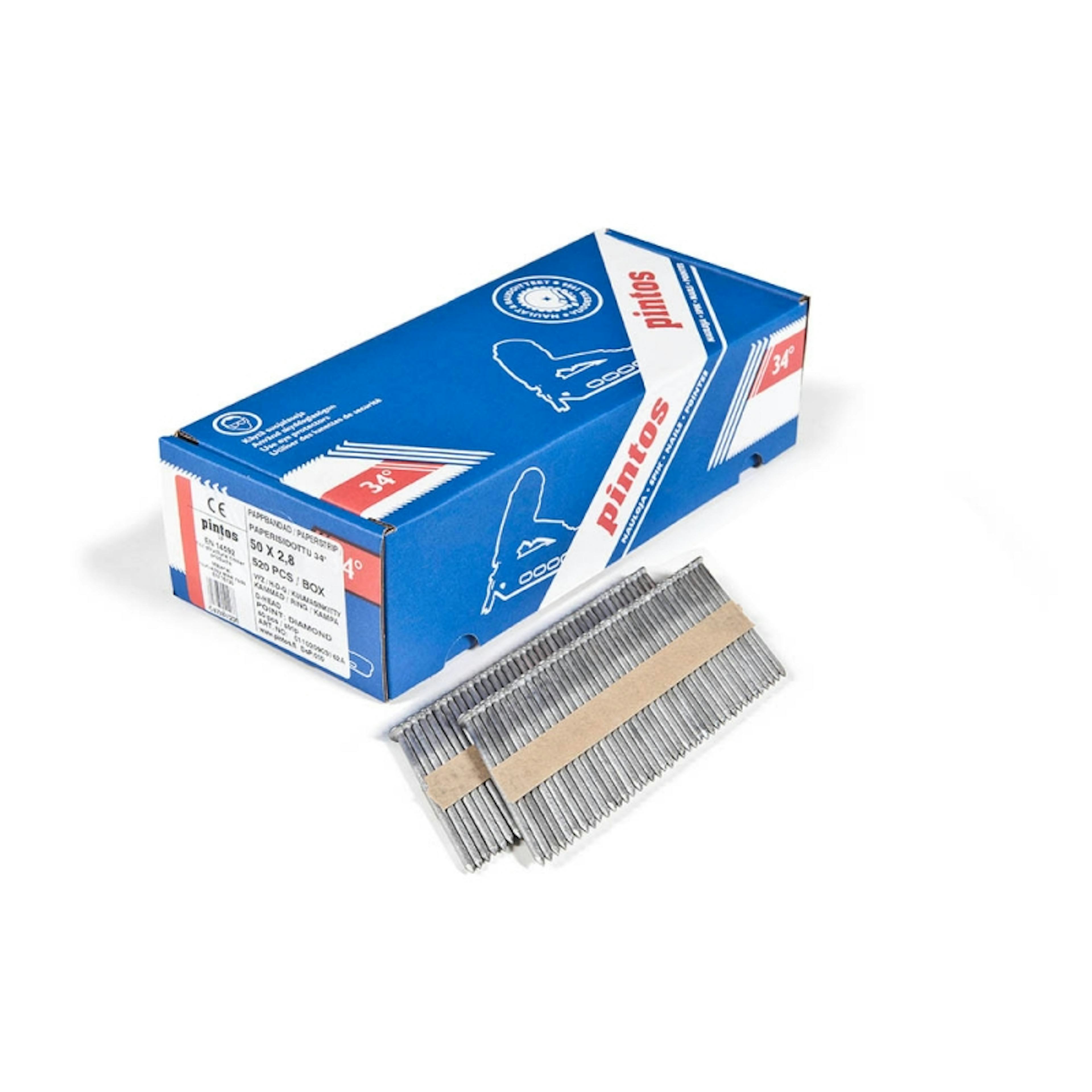 Rakbandad Spik Pintos Pappbandad VFZ 34-grader 2080 st