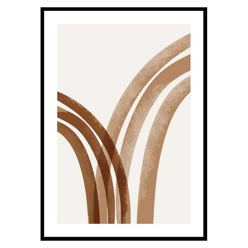Poster Gallerix Watercolor Strokes