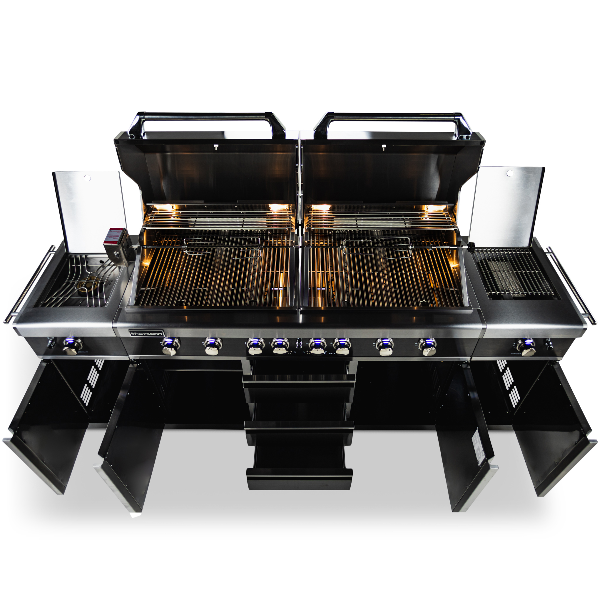 Gasolgrill Metalcraft Denver Blackline