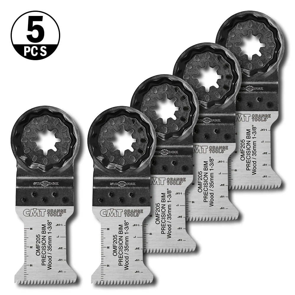 Starlock CMT Orange Tools 35x50mm BIM Trä 5 st