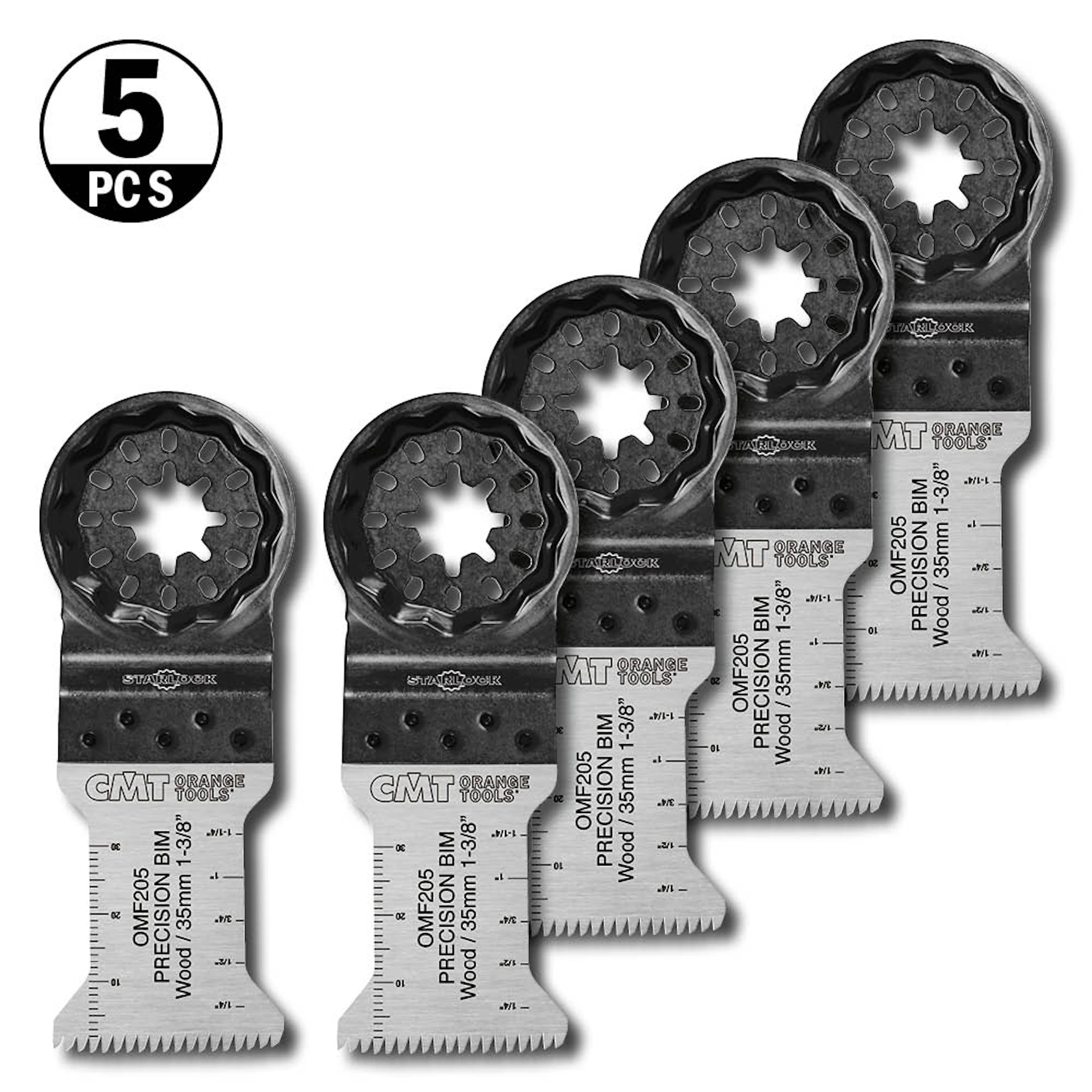 Starlock CMT Orange Tools 35x50mm BIM Trä 5 st