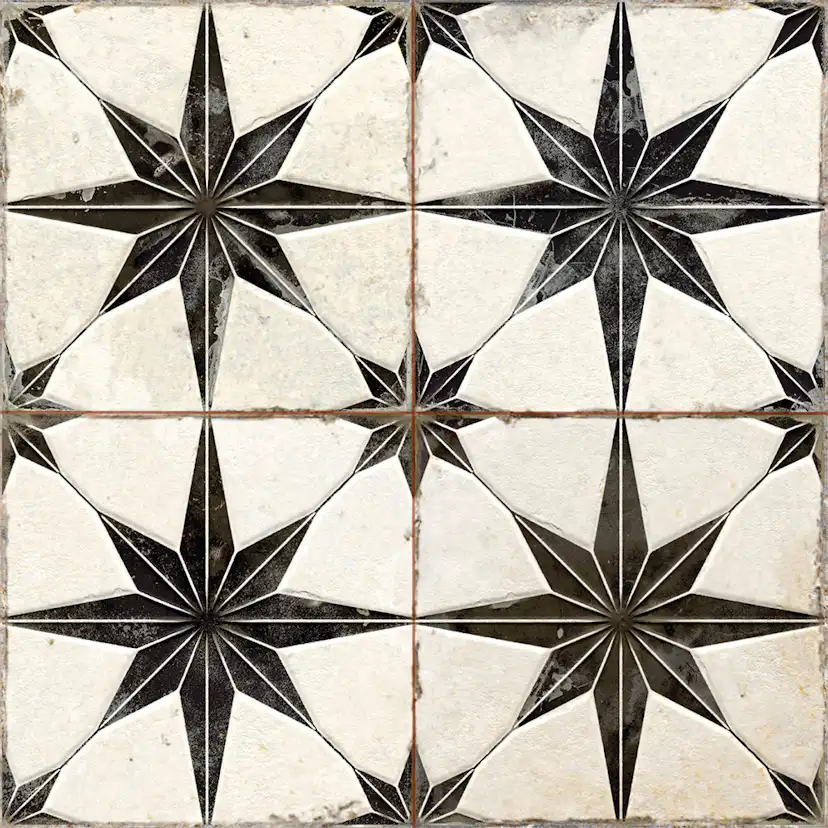 Klinker Tenfors Peronda FS Star Black LT 45x45 cm