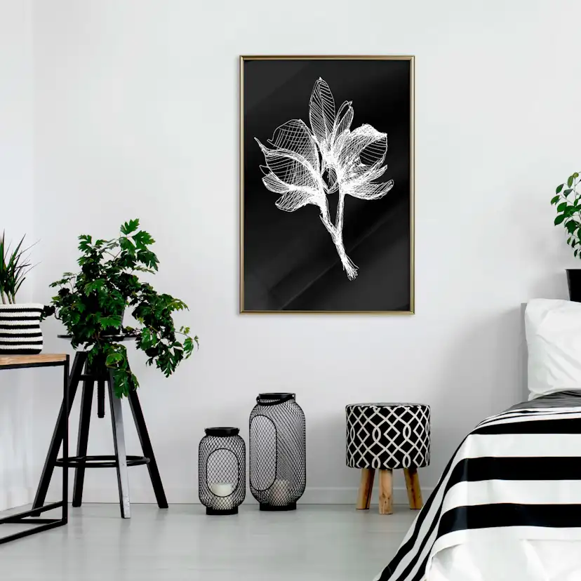 Poster Artgeist Affisch Night Flower