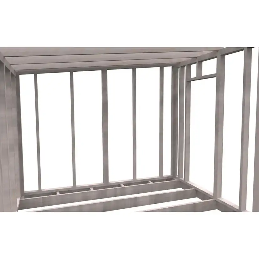 Friggebodsstomme Byggstommar 6 grader 4500x3190 mm Färdiga Sektioner
