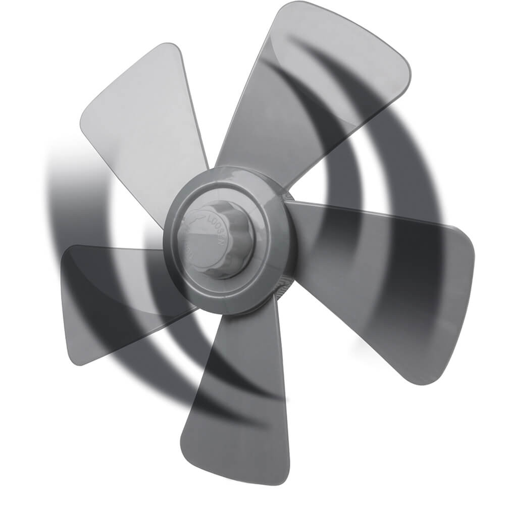 Bordsfläkt Black+Decker 5 Blad Vit