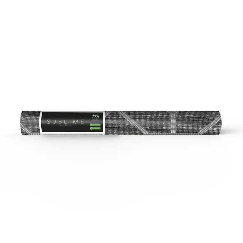 Tapet Sublime Geometrisk Texture Svart 121145