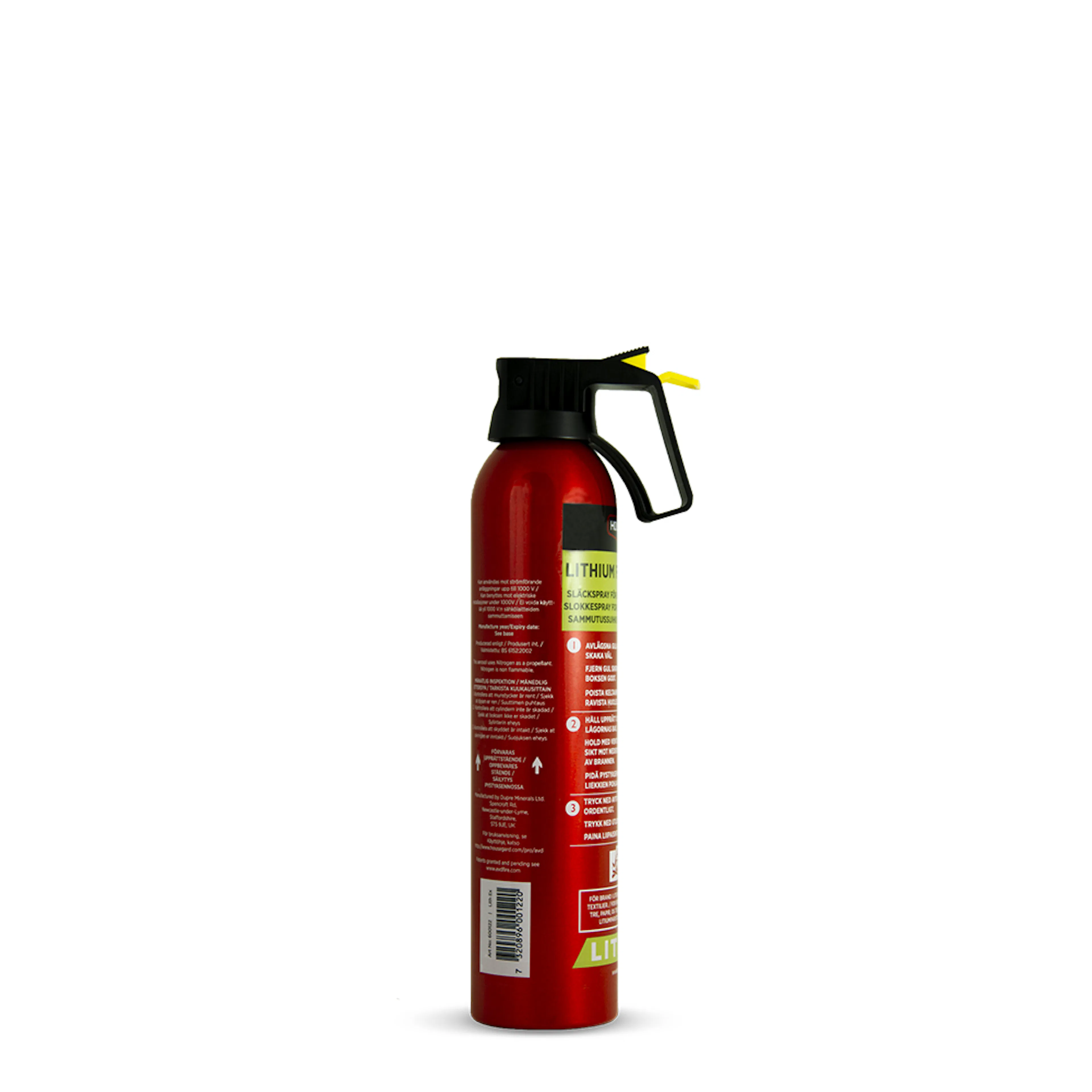 Släckspray Housegard Lith-EX AVD 500 ml