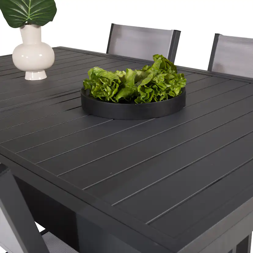 Matgrupp Venture Home Madrid 160/240 med 4 Copacabana Matstolar