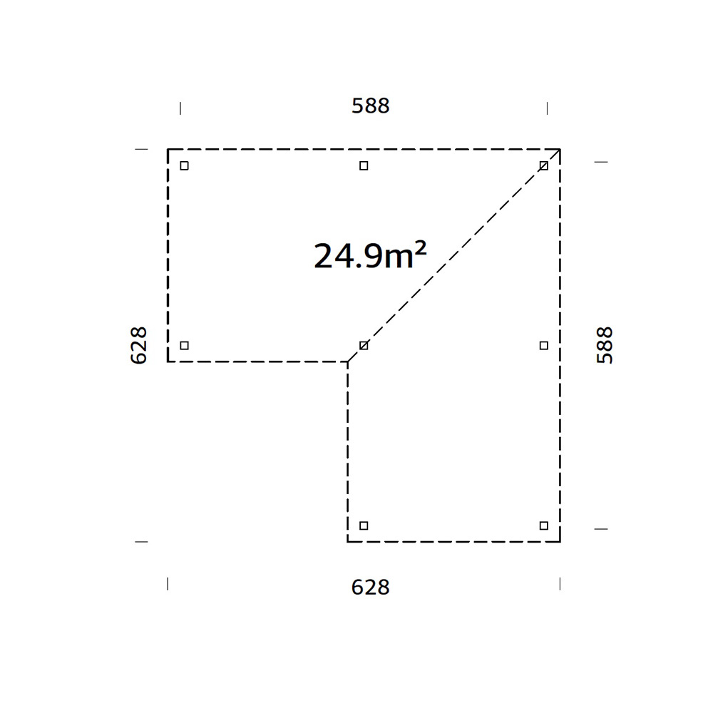 Uterum Palmako Lenna 24,9 m2