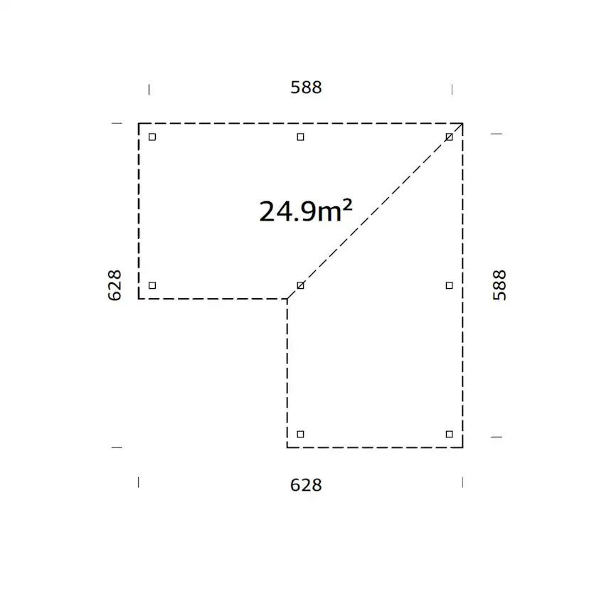 Uterum Palmako Lenna 24,9 m2