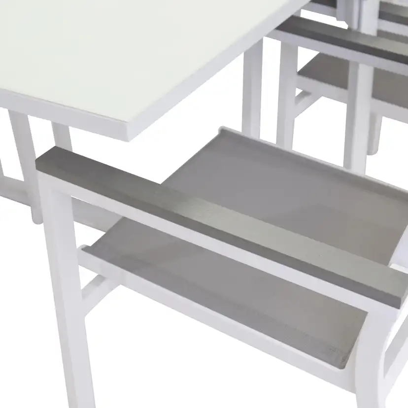 Matgrupp Venture Home Santorini 200/320 med 10 Pincy Stolar