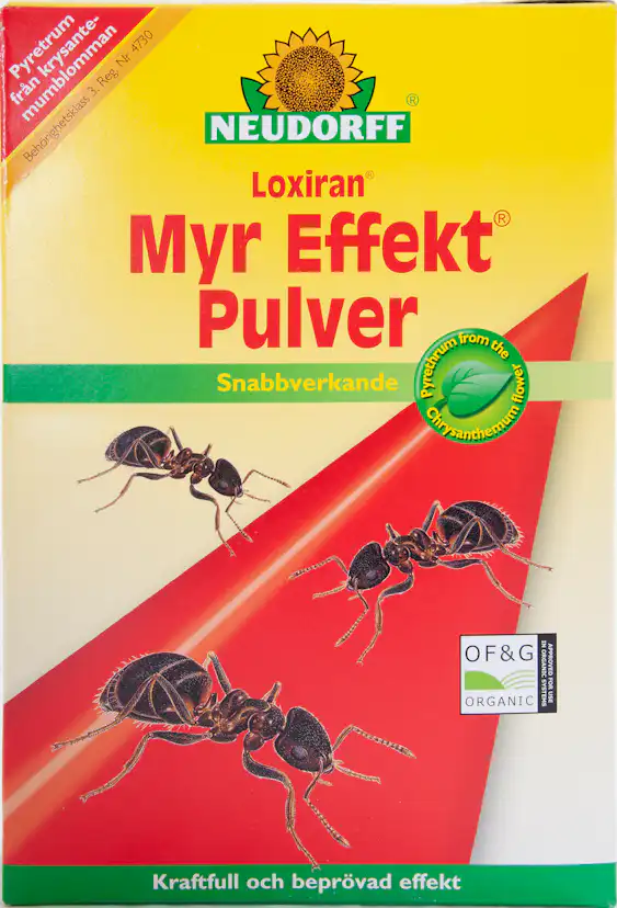 Insektsbekämpning Neudorff Myr Effekt Pulver Utomhus 2,5 kg