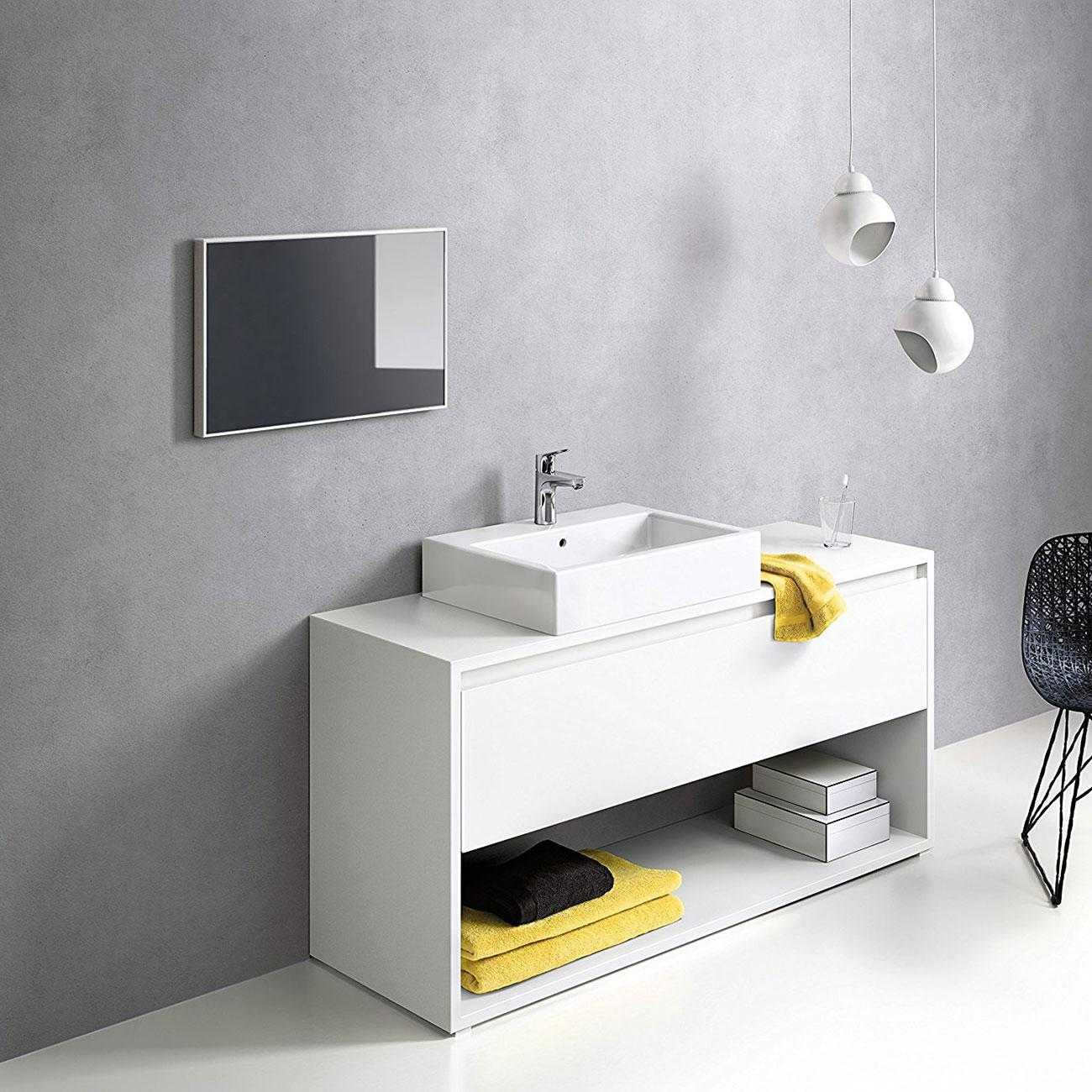 Tvättställsblandare Hansgrohe Focus 100 utan Lyftventil