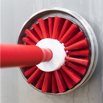 Rörrensare Vikan Medium Vit Ø135 mm för Montering på Skaft