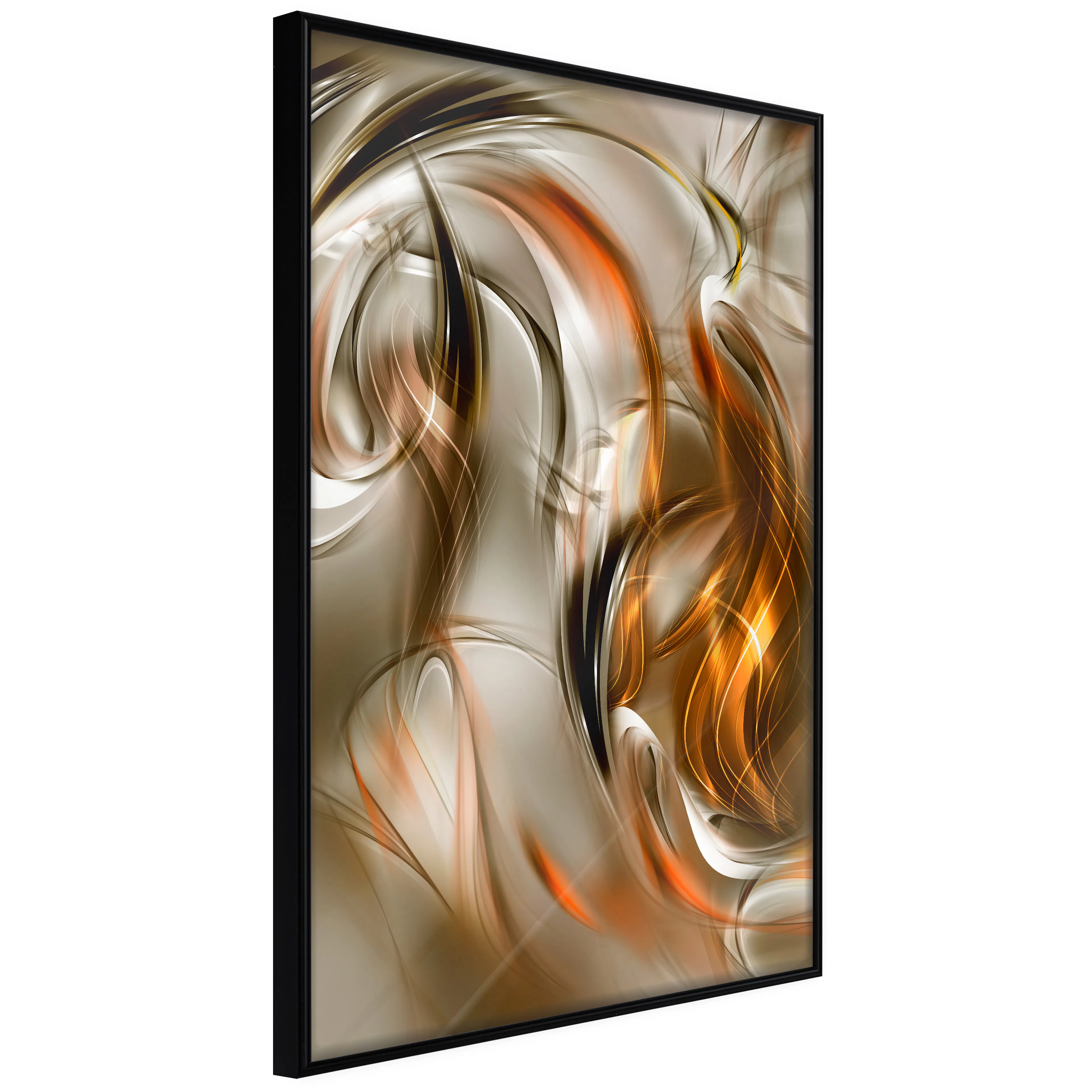 Affisch - Autumn Wind [Poster] 40x60 Svart ram, 40x60 cm