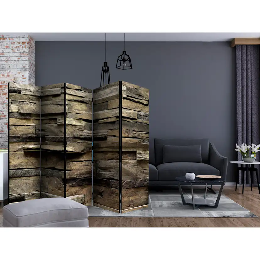 Rumsavdelare Arkiio Rustic Style Country Cottage II 225x172 cm