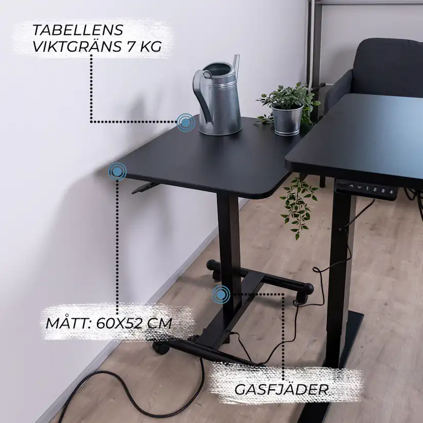 Skrivbord Lykke L100 Höj- och sänkbart