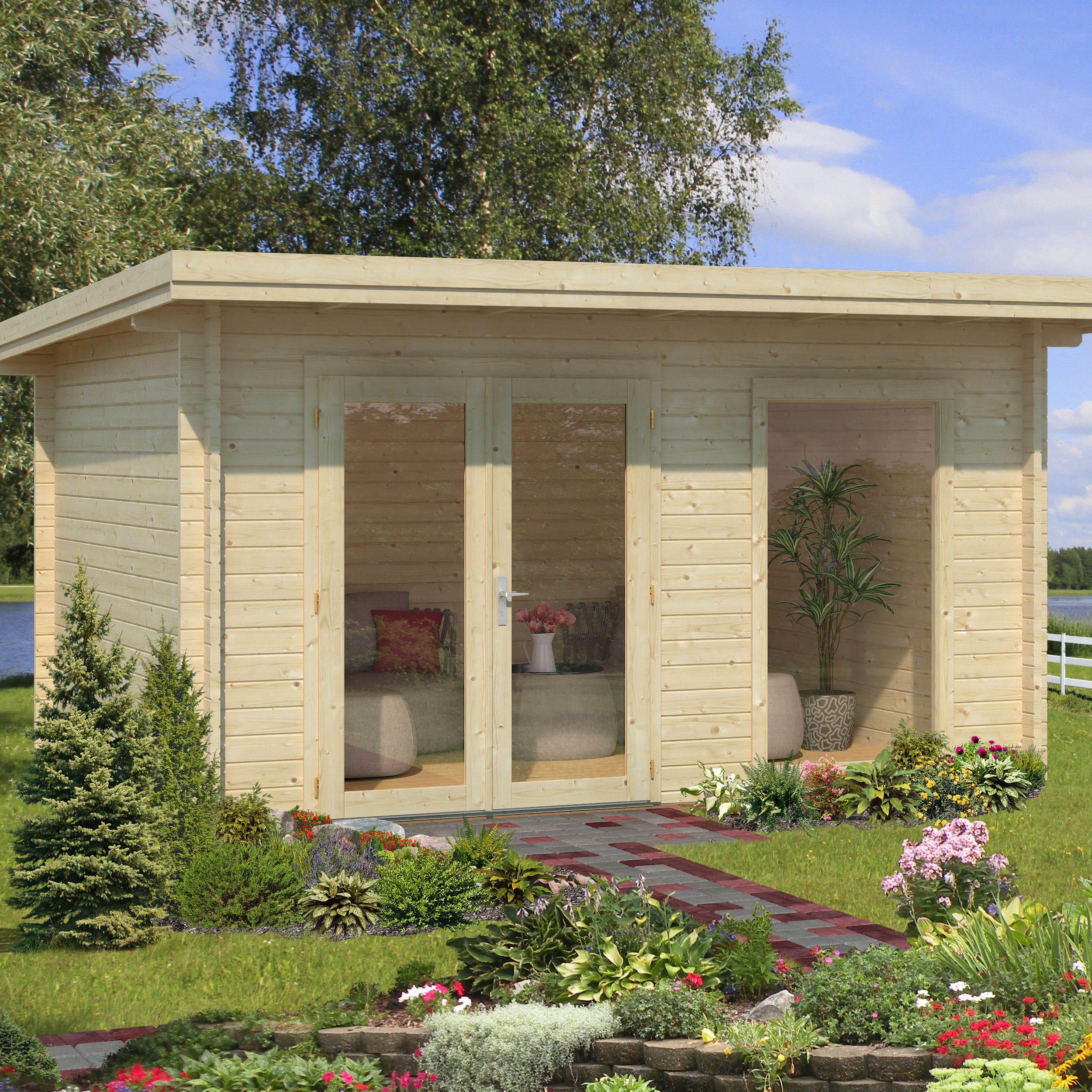 Stuga Palmako Heidi 11,7 m2