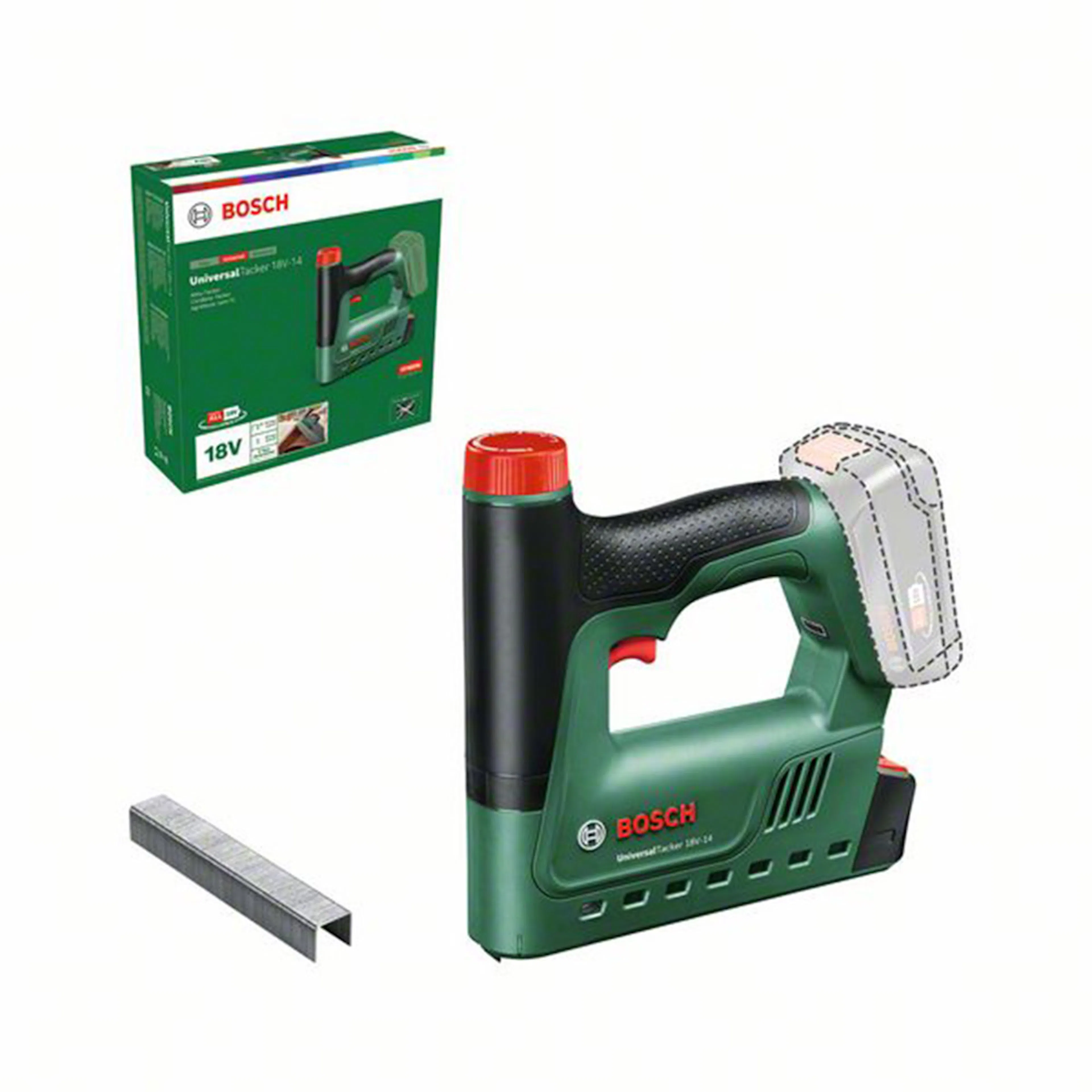 Häftpistol Bosch Power Tools UniversalTacker 18V-14