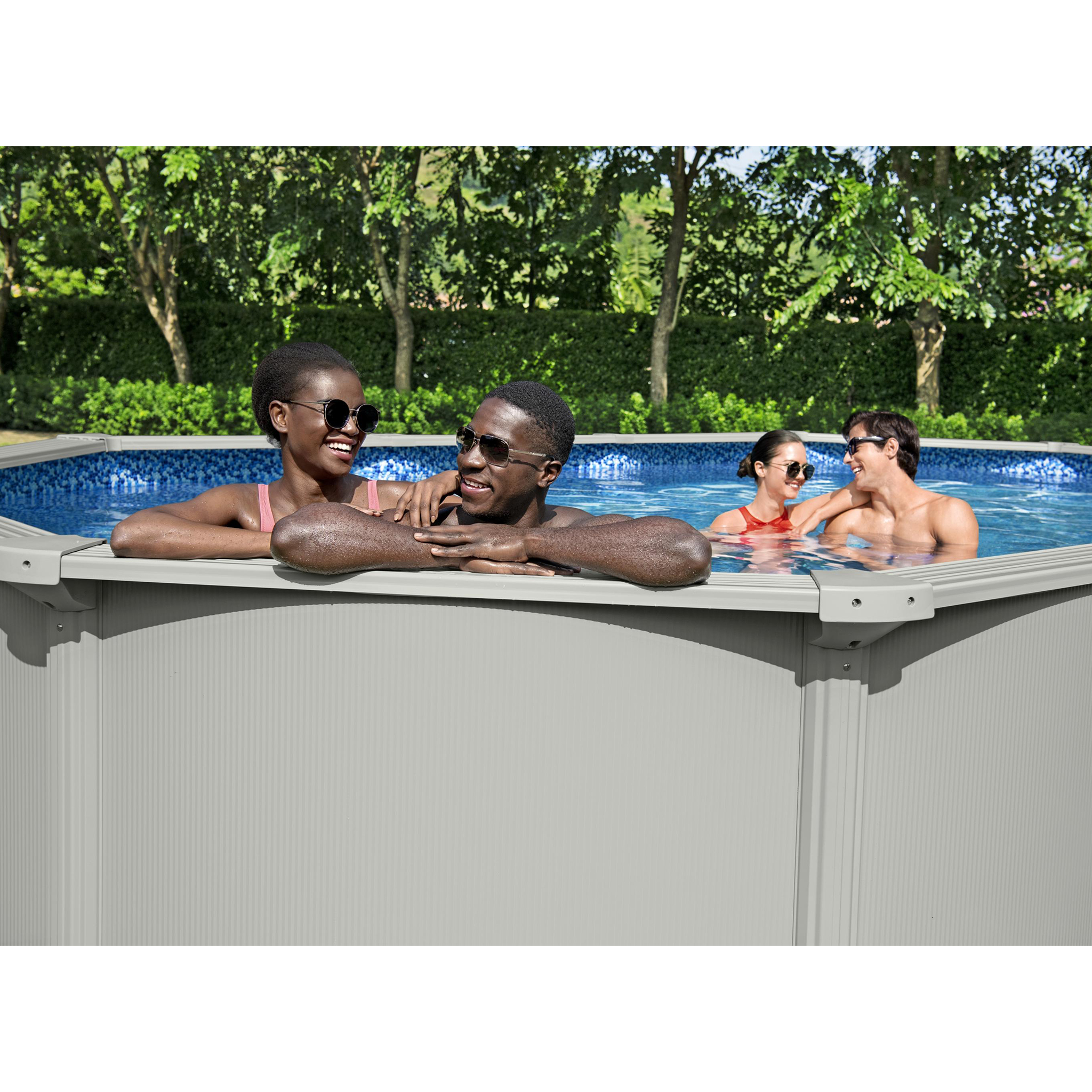 Poolpaket Bestway Hydrium Oval