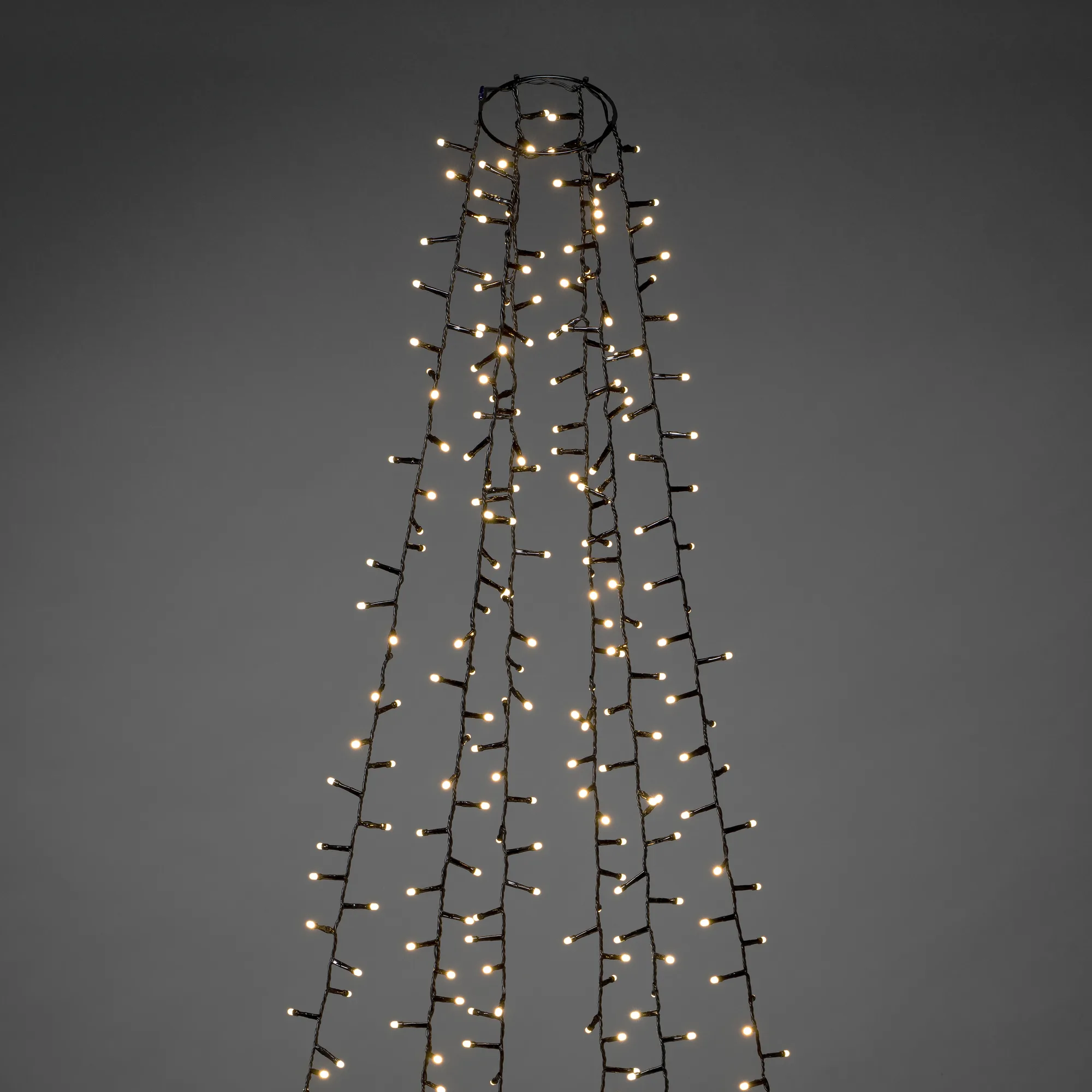 Julgransslinga Gnosjö Konstsmide Cluster Frost 110/180x6 30V