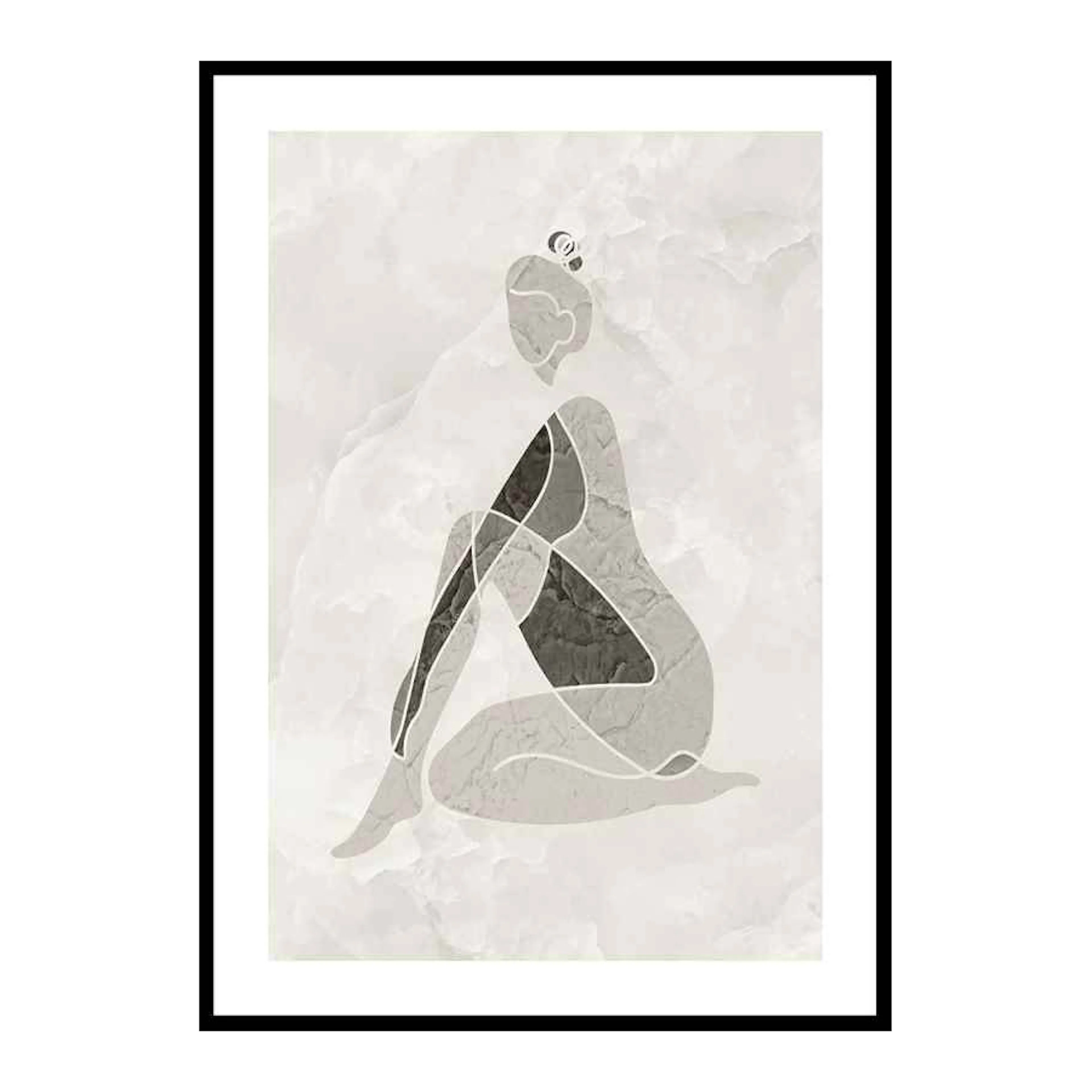 Marble Figure No1 30x40 cm