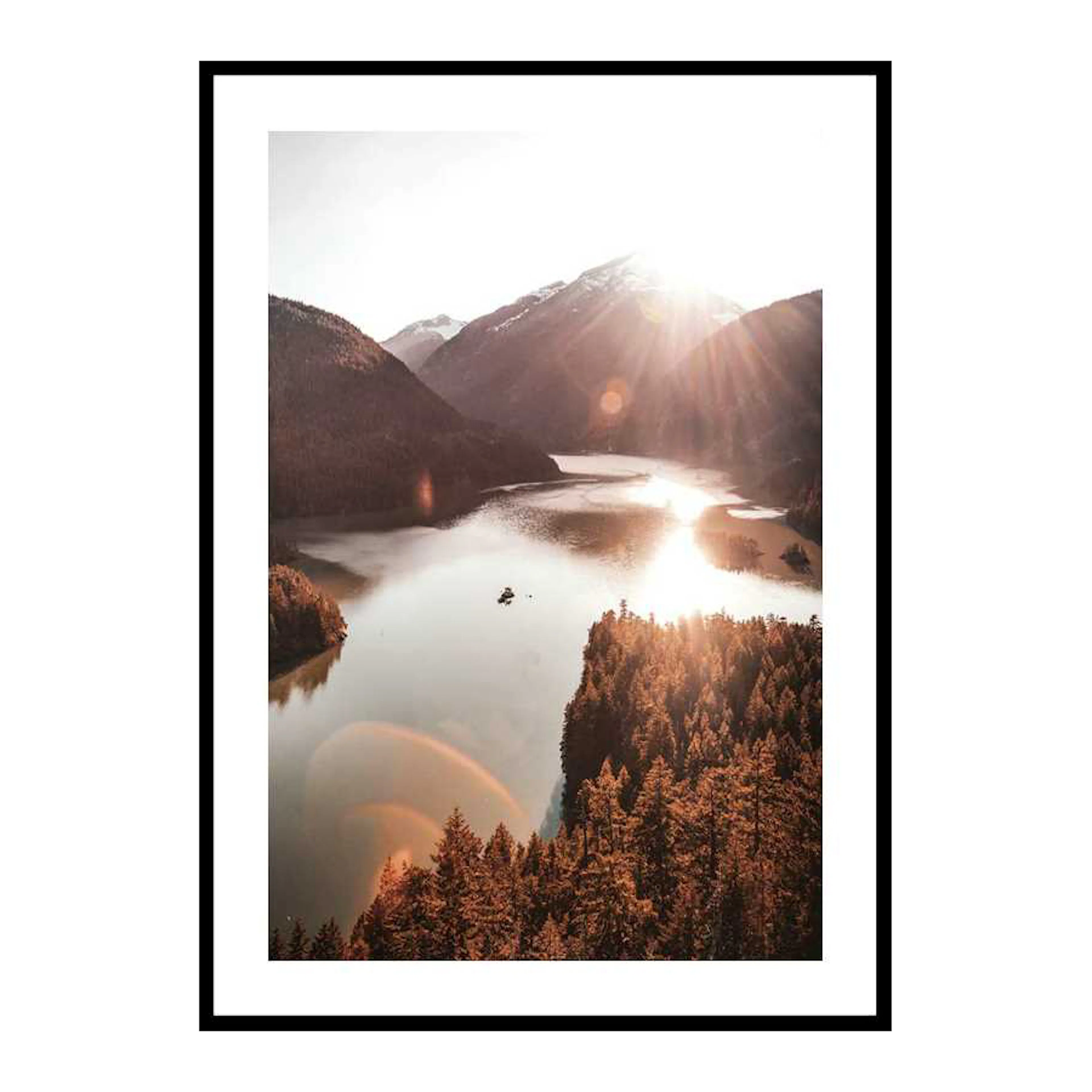 Diablo Lake 30x40 cm