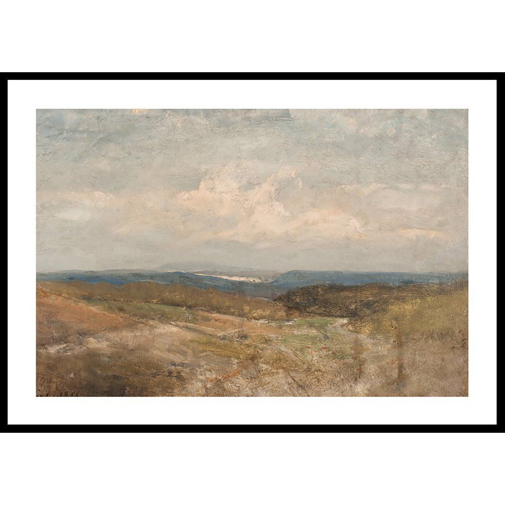 Poster Gallerix Paysage De Collines By Henri Harpignies