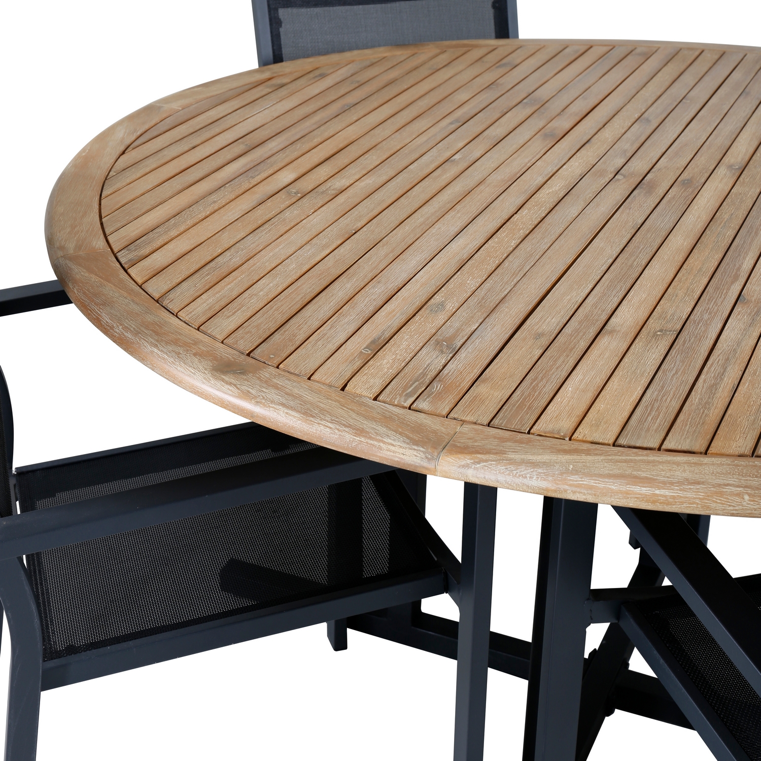 Matgrupp Venture Home Zurc med 4 Curz Stapelbara Matstolar
