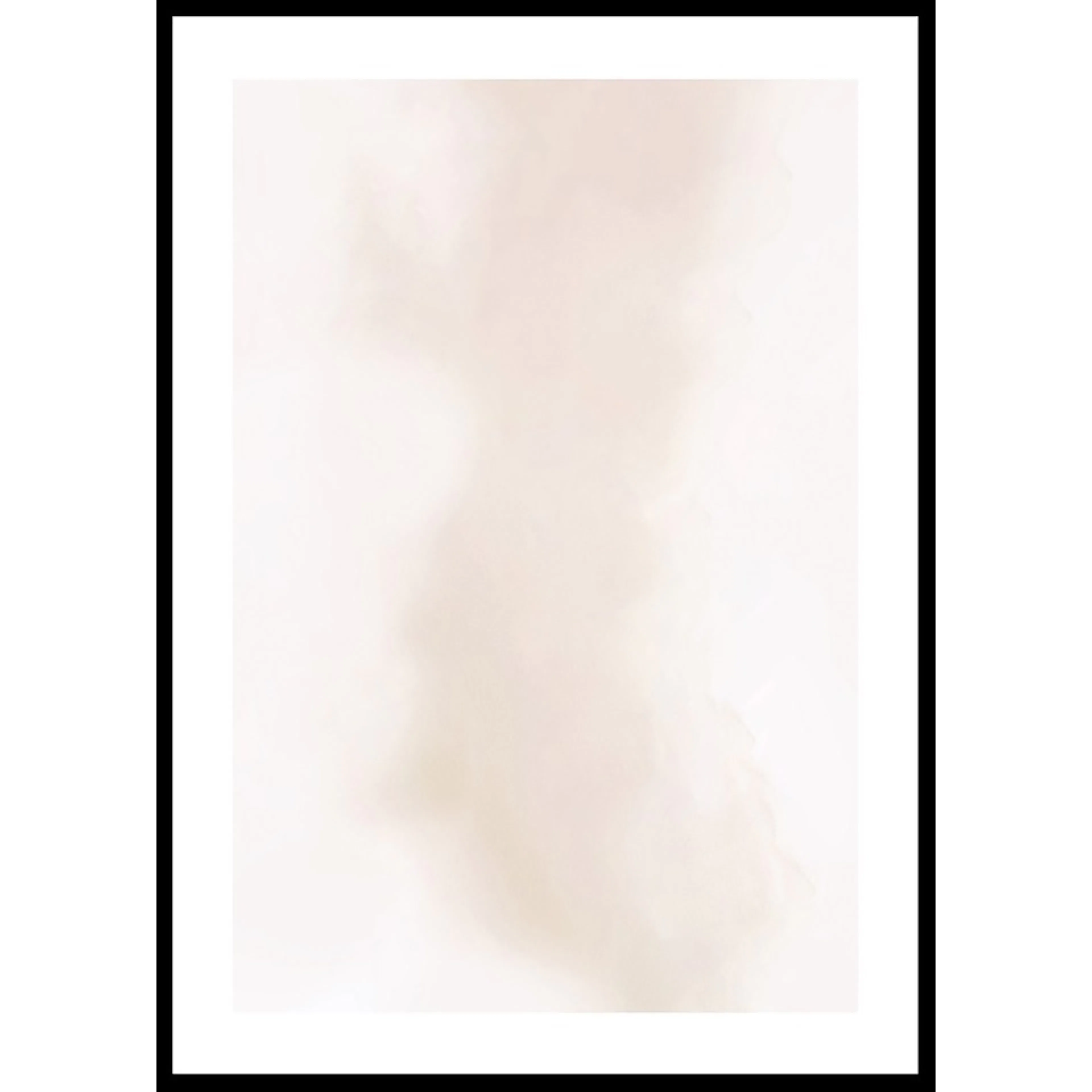 Poster Gallerix Watercolor Faded Brown No2